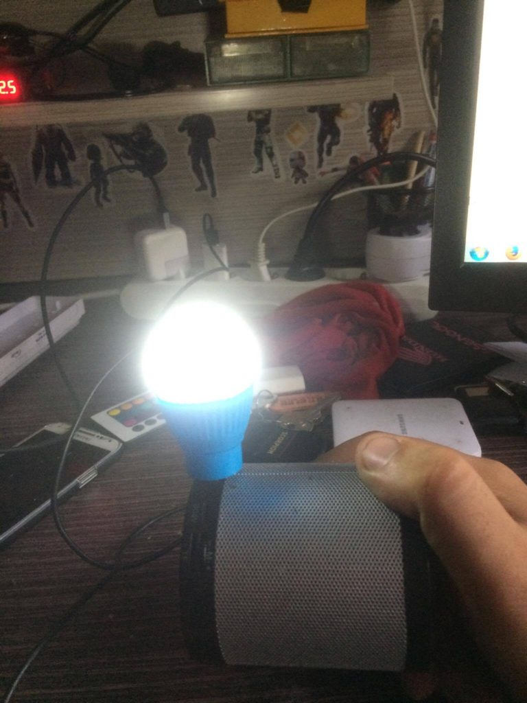 Kamp İçin usb den power bank ile çalışan lamba incelemesi