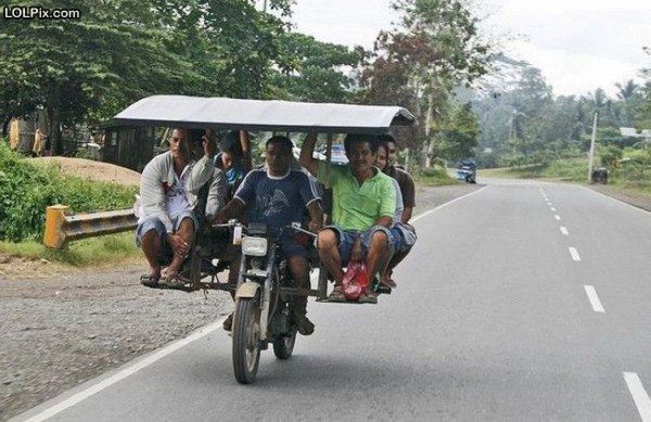 Hindistanda motosikletle taşımacılık