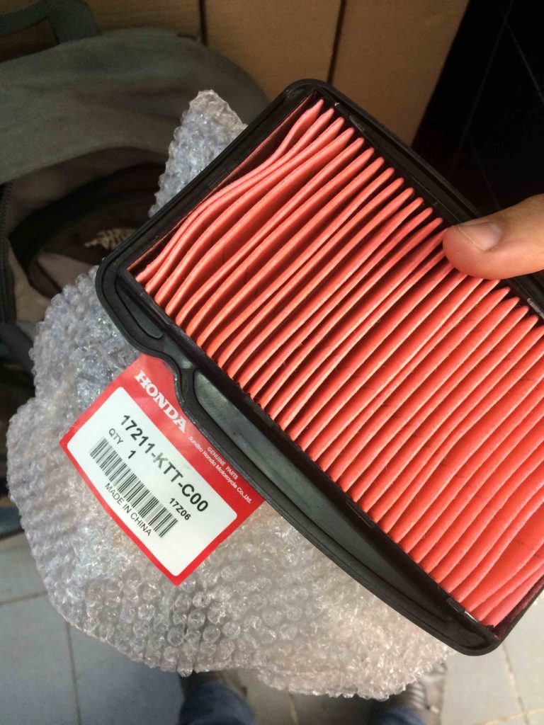 Honda cbf 150 orjinal hava filtresi