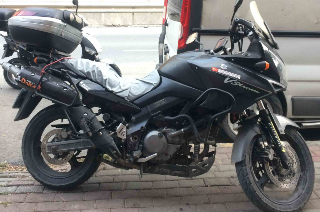 Suzuki v-strom Dl650 Arka Amortisör nasıl değiştirilir