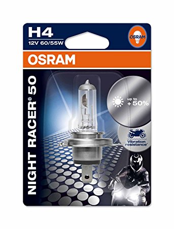 Osram h4 özel Motosiklet Ampülü Night Racer 50 Ampül