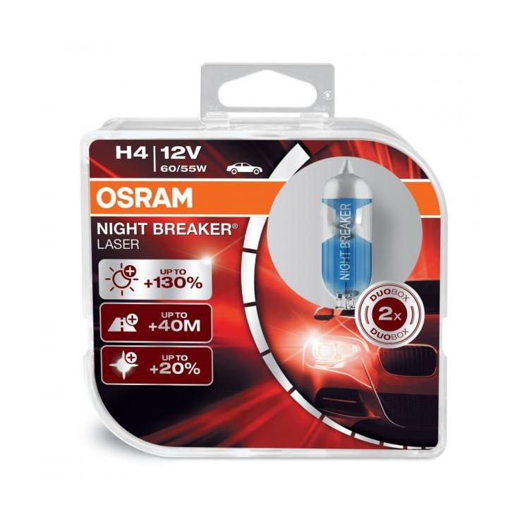 Motosiklet için h4 %130 Osram Night Breaker Ampül