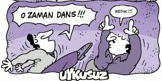 O zaman Dans Renk Karikatürü
