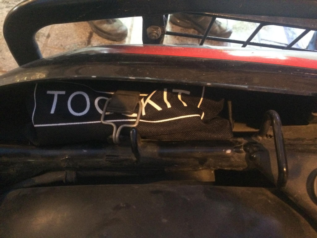 Sele Altı Motosiklet Avadanlığı için Kumaş Çanta