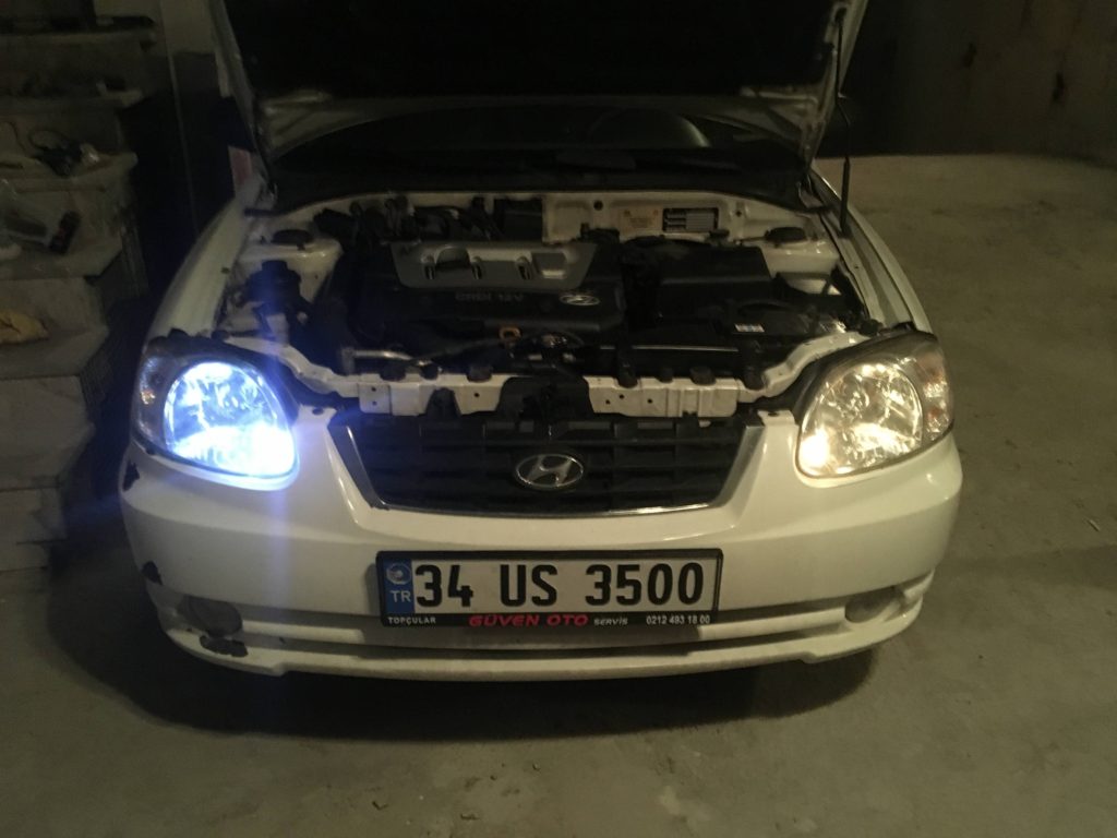 Accent Hyundai мигалка