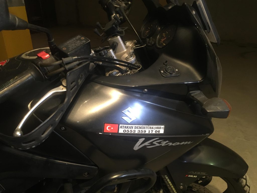 Suzuki v-strom dl650-dl1000 Dijital Su geçirmez Voltmetre uygulaması