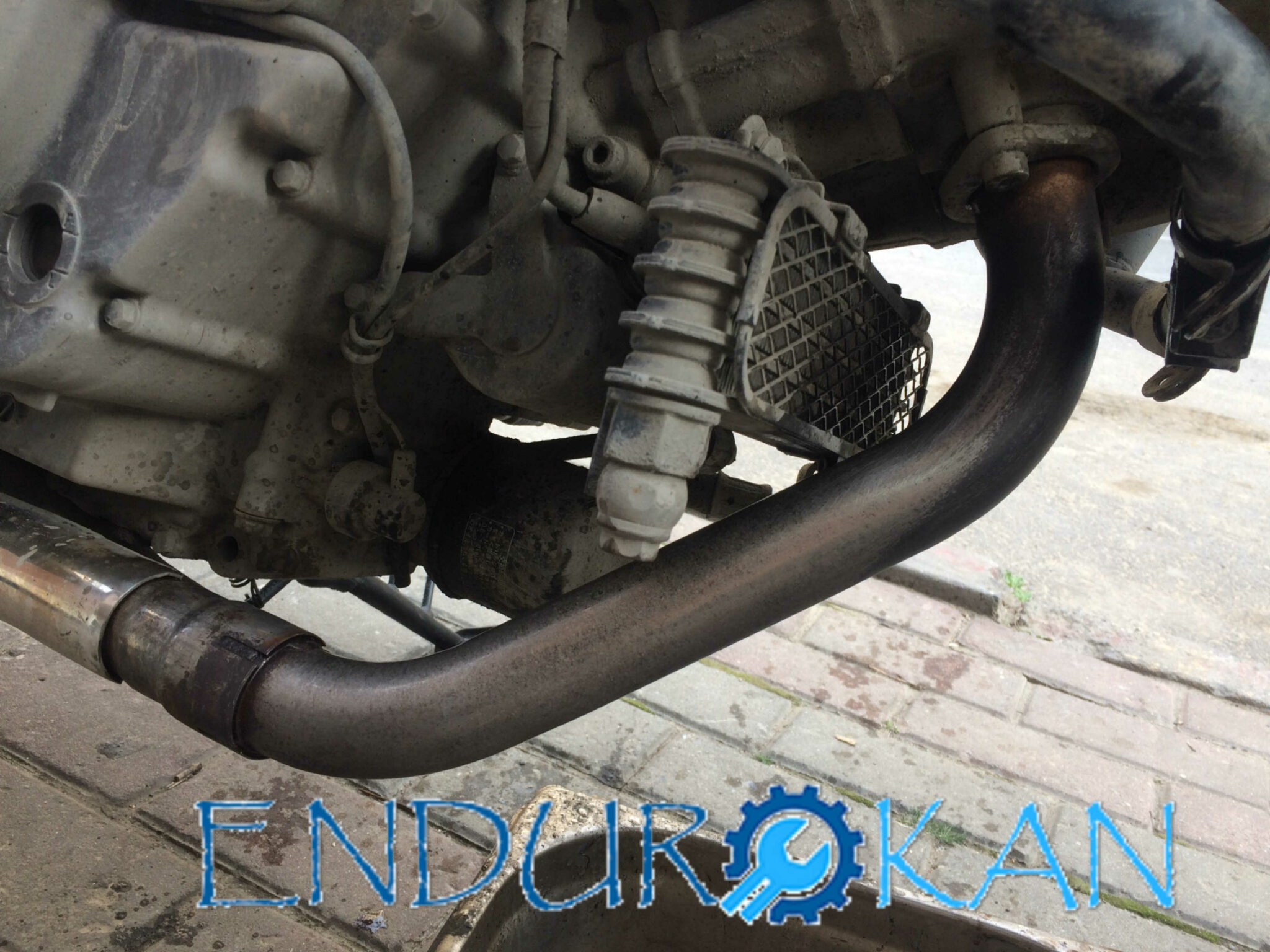 Motosiklet Headers nasıl temizlenir egzoz ve headers temizleme egzoz